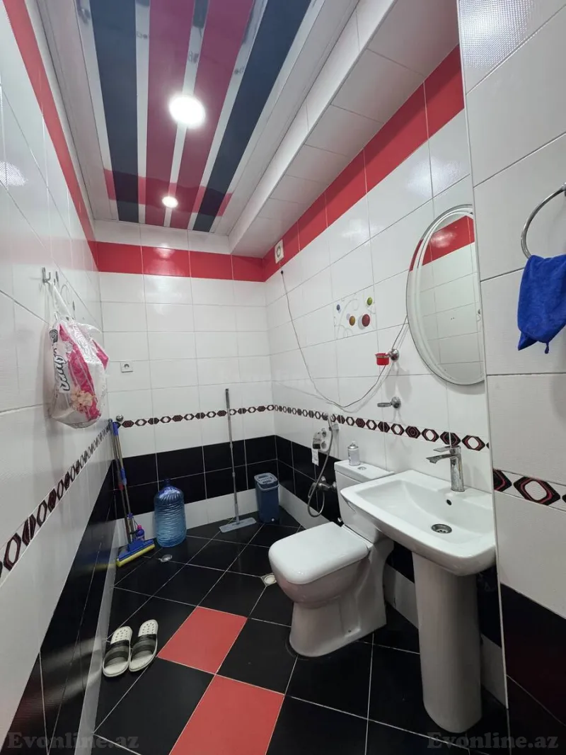 Kirayə verilir 3 otaqlı Mənzil Yeni tikili 110 m² Həzi Aslanov m. - şəkil 13