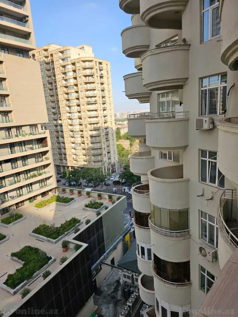 Kirayə verilir 2 otaqlı Mənzil Yeni tikili 100 m² 8 Noyabr m. - şəkil 16