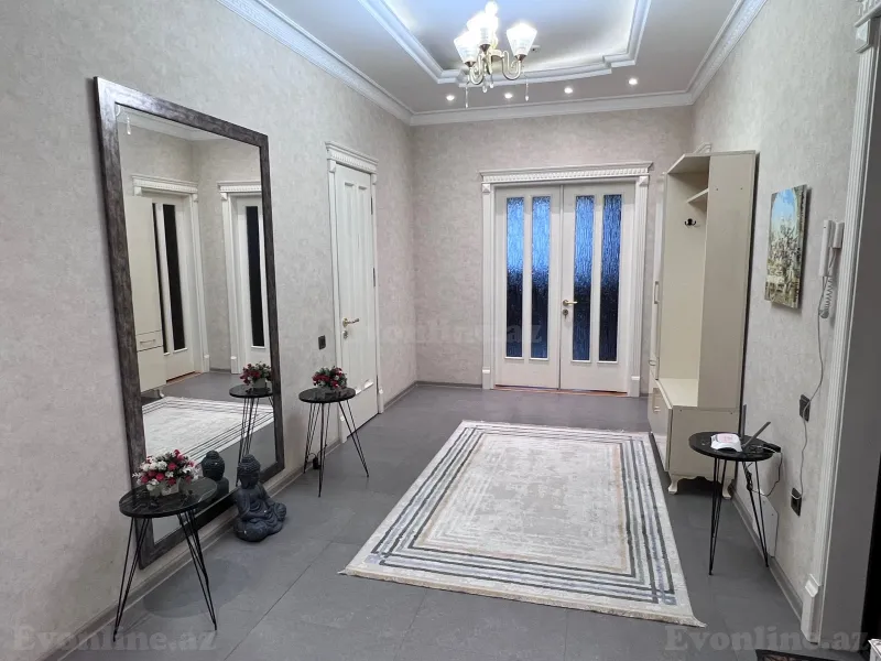 Kirayə verilir 3 otaqlı Mənzil Yeni tikili 170 m² N.Nərimanov pr. - şəkil 3