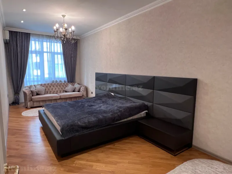Kirayə verilir 3 otaqlı Mənzil Yeni tikili 170 m² N.Nərimanov pr. - şəkil 8