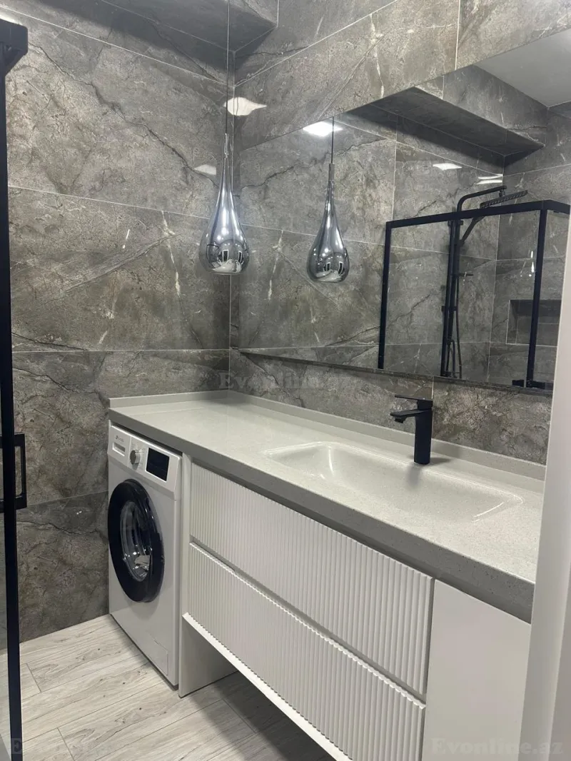 Kirayə verilir 2 otaqlı Mənzil Yeni tikili 60 m² H.Əliyev pr. - şəkil 9