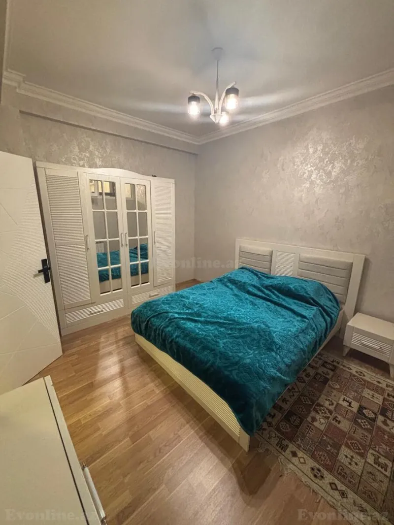 Kirayə verilir 2 otaqlı Mənzil Yeni tikili 85 m² Nəsimi r. - şəkil 4