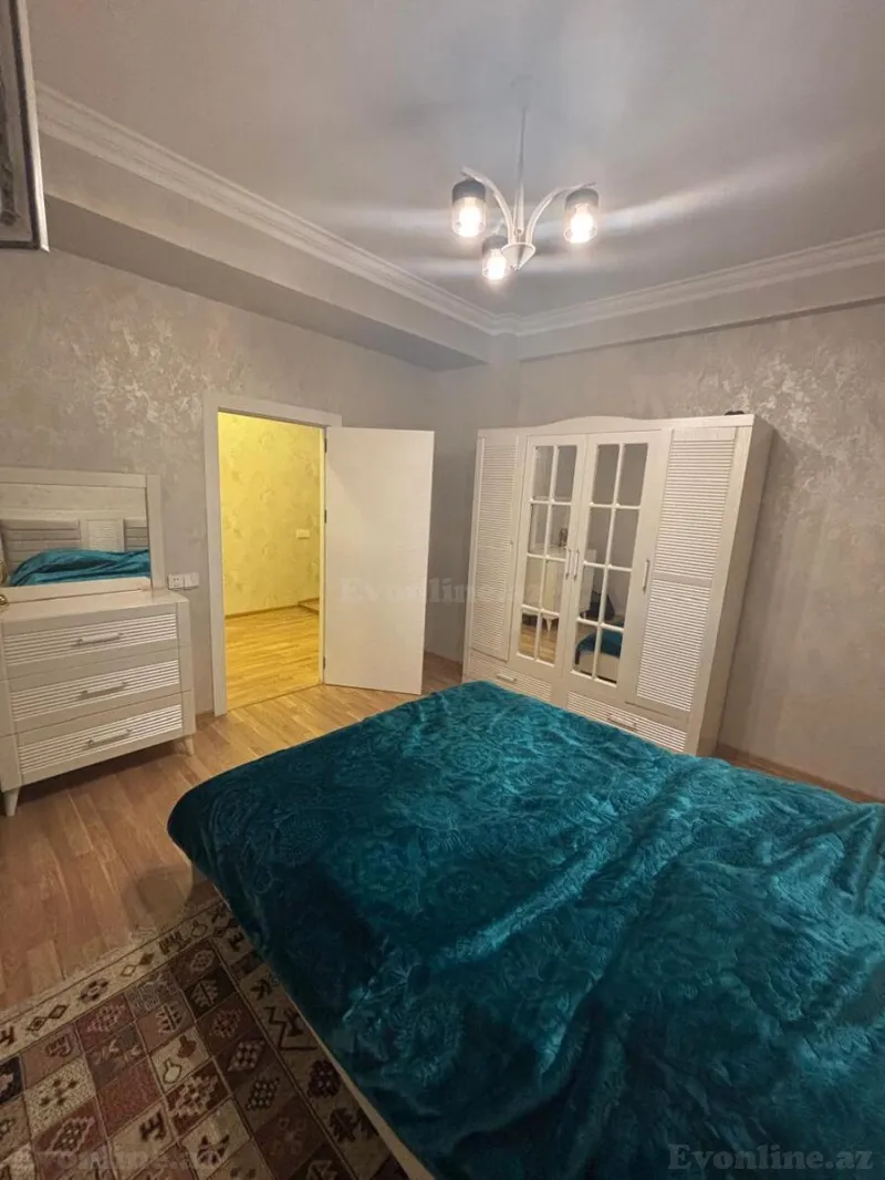 Kirayə verilir 2 otaqlı Mənzil Yeni tikili 85 m² Nəsimi r. - şəkil 5