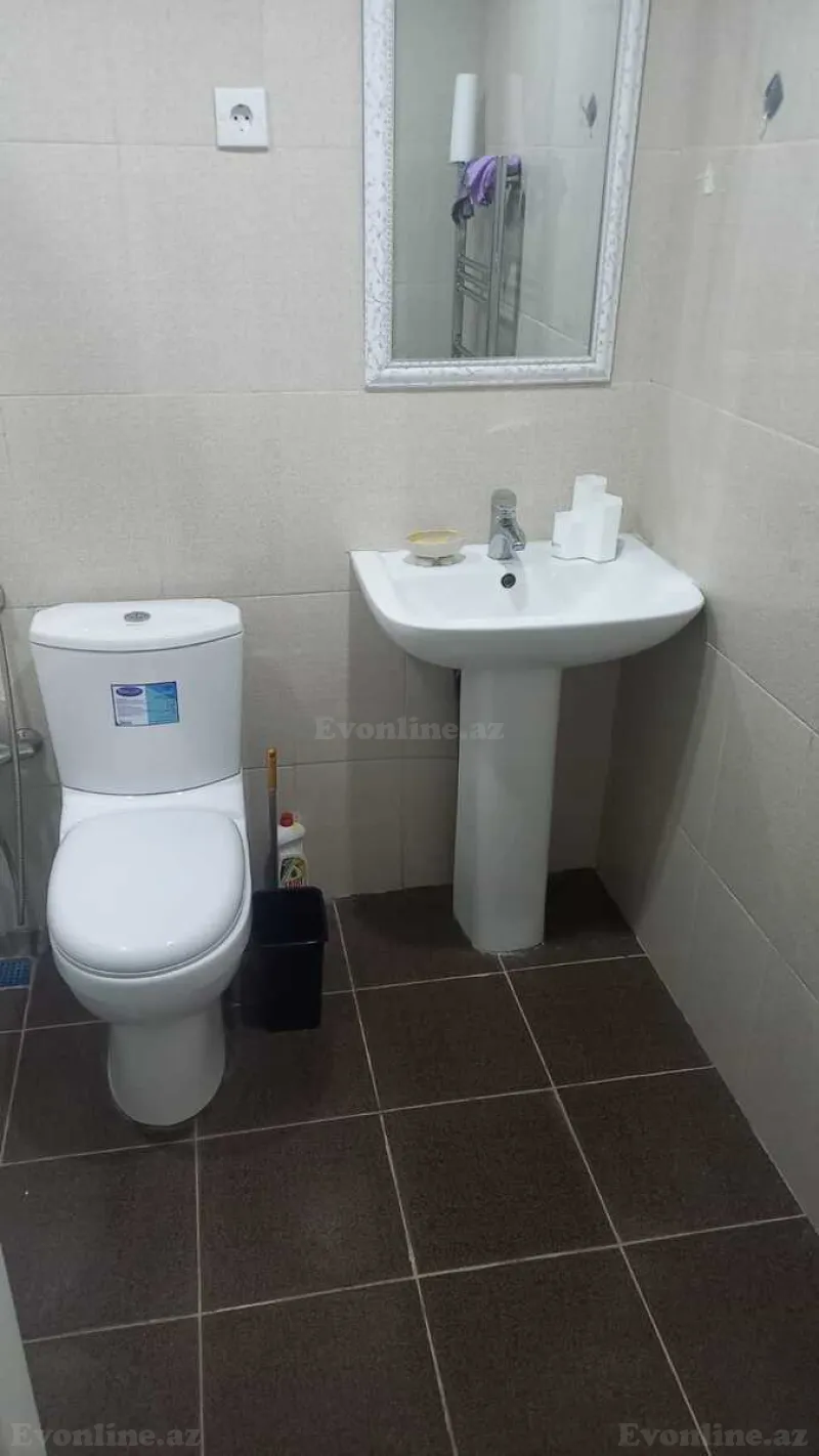 Kirayə verilir 2 otaqlı Mənzil Yeni tikili 70 m² Yasamal r. - şəkil 11