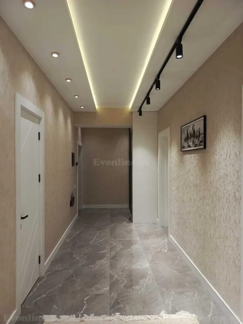 Kirayə verilir 3 otaqlı Mənzil Yeni tikili 160 m² Nəsimi r. - şəkil 8