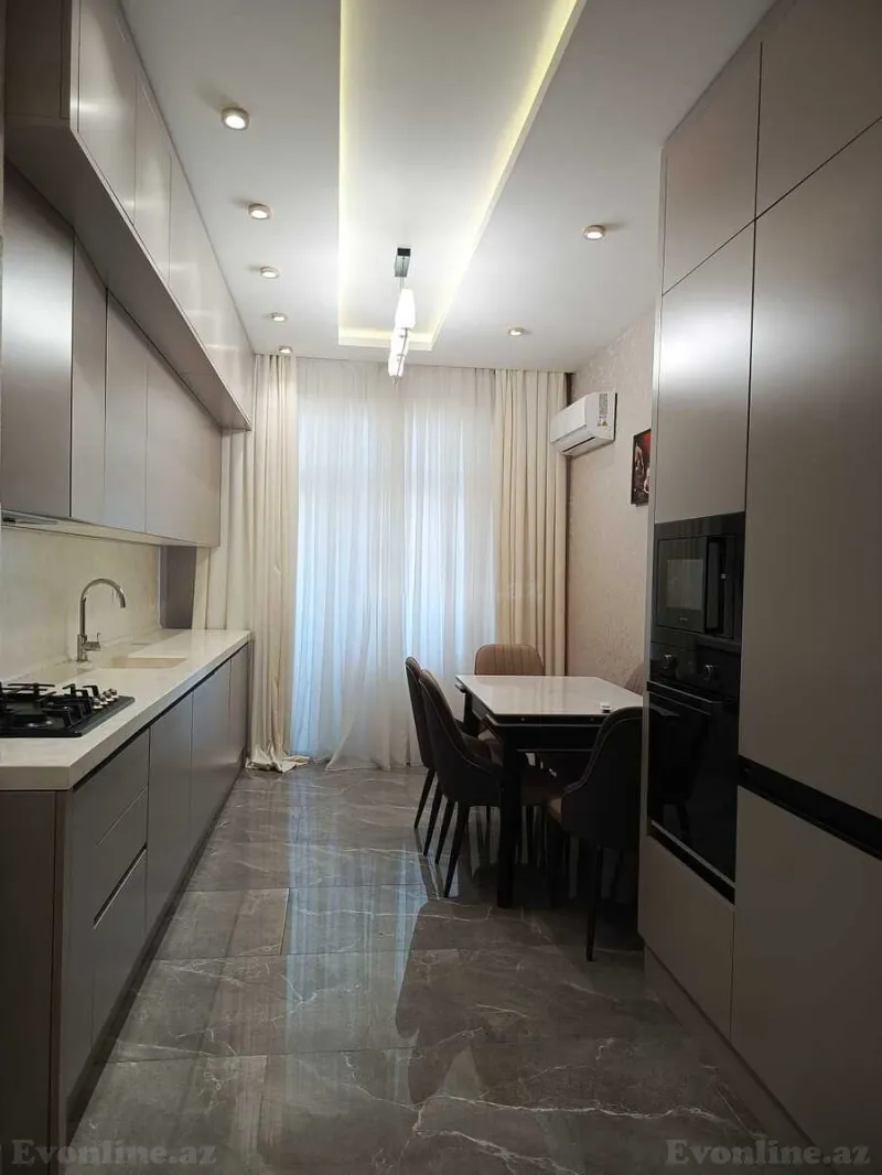 Kirayə verilir 3 otaqlı Mənzil Yeni tikili 160 m² Nəsimi r. - şəkil 10