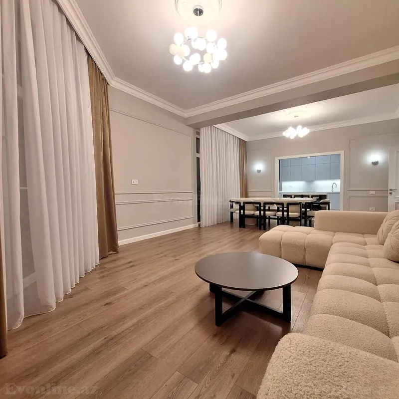 Kirayə verilir 3 otaqlı Mənzil Yeni tikili 148 m² Xətai r. - şəkil 4