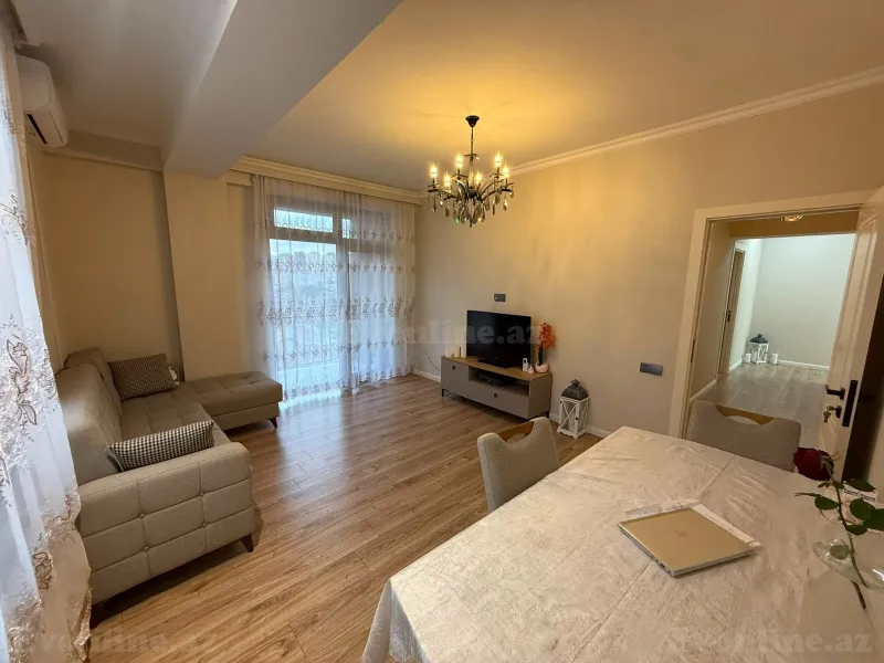 Satılır 3 otaqlı Mənzil Yeni tikili 100 m² İnşaatçılar m. - şəkil 2