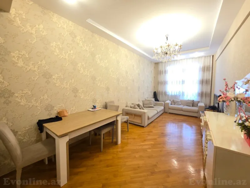 Satılır 3 otaqlı Mənzil Yeni tikili 103 m² Elmlər Akademiyası m. - şəkil 3