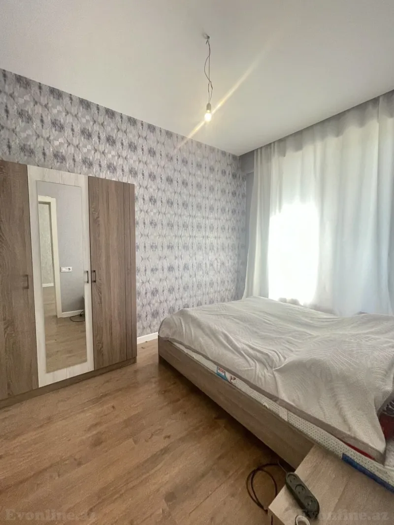 Kirayə verilir 2 otaqlı Mənzil Yeni tikili 60 m² Binəqədi r. - şəkil 4