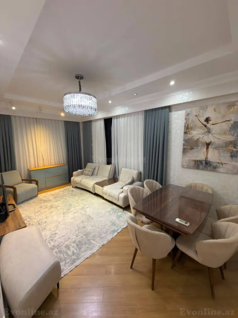 Kirayə verilir 3 otaqlı Mənzil Yeni tikili 110 m² 8 Noyabr m. - şəkil 6