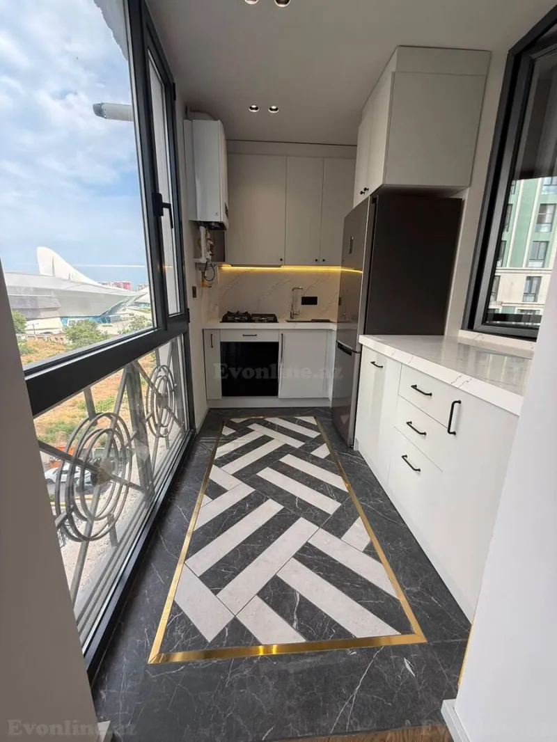 Kirayə verilir 2 otaqlı Mənzil Yeni tikili 80 m² Gənclik m. - şəkil 6