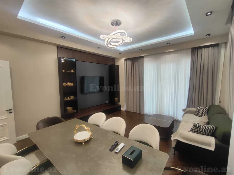 Kirayə verilir 3 otaqlı Mənzil Yeni tikili 120 m² Xətai r. - şəkil 2