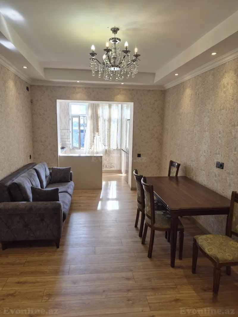 2 otaqlı Mənzil 55 m² 8-ci kilometr Kirayə verilir