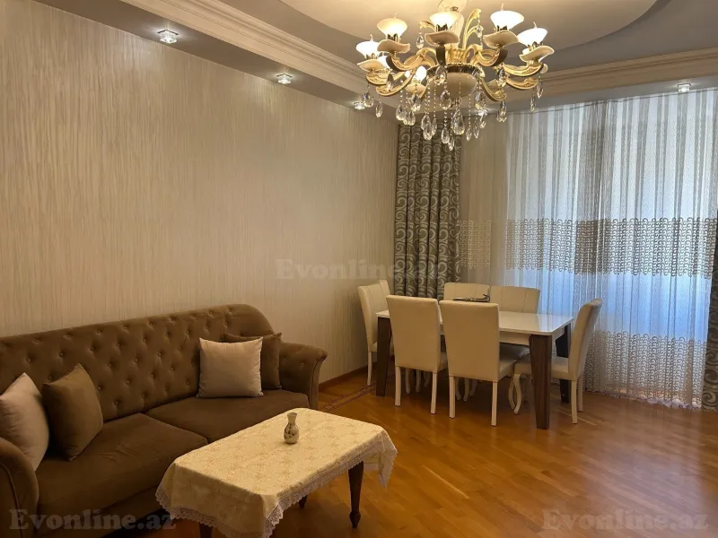 Satılır 3 otaqlı Mənzil Yeni tikili 135 m² Nəsimi r. - şəkil 2
