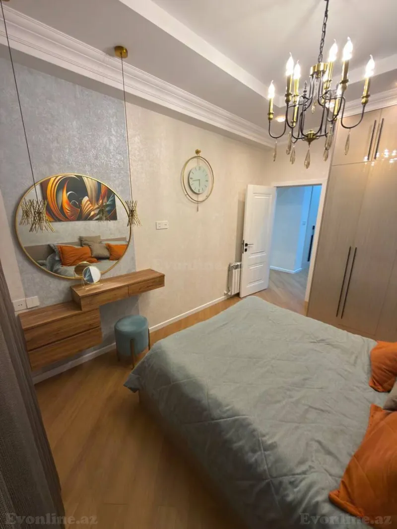 Kirayə verilir 3 otaqlı Mənzil Yeni tikili 100 m² Nəsimi r. - şəkil 18