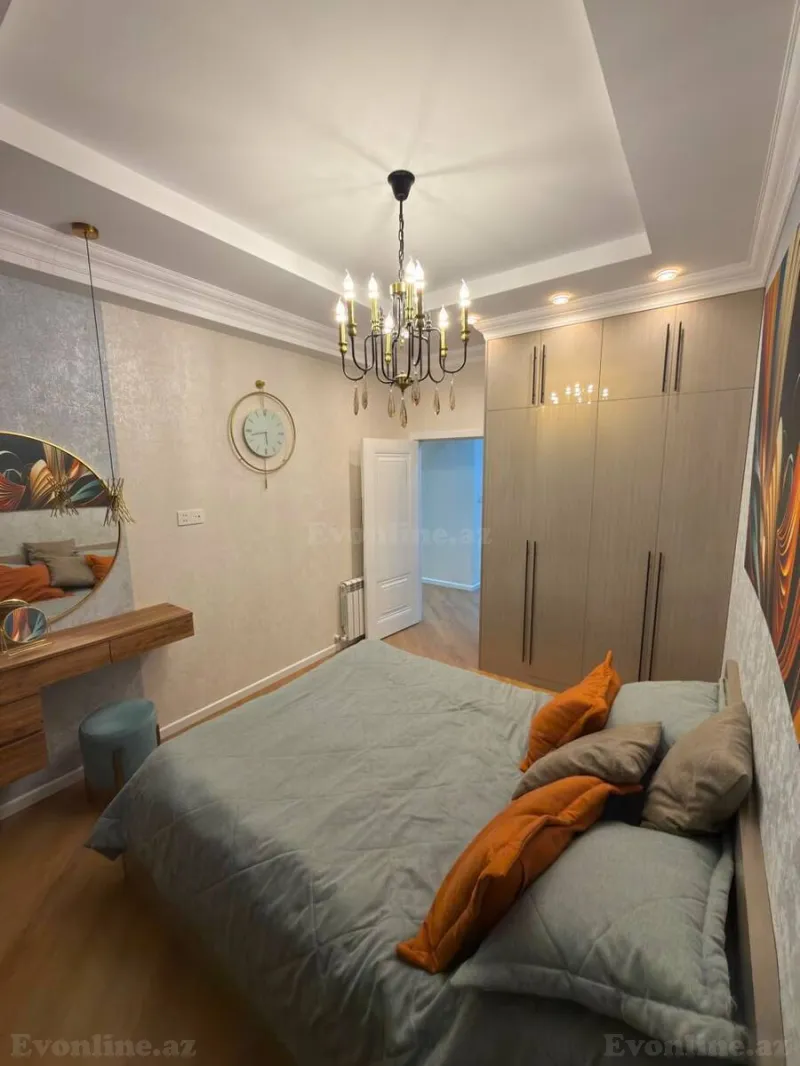 Kirayə verilir 3 otaqlı Mənzil Yeni tikili 100 m² Nəsimi r. - şəkil 19