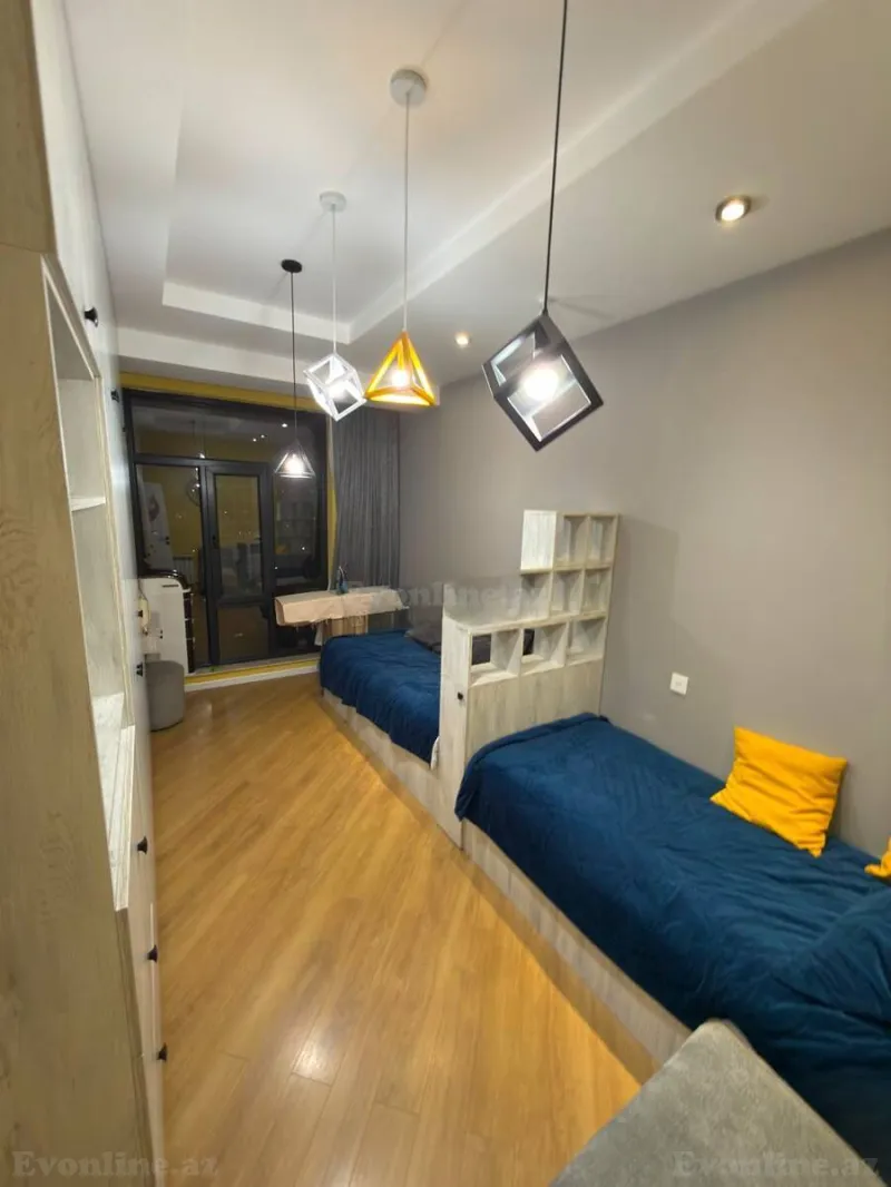 Kirayə verilir 3 otaqlı Mənzil Yeni tikili 100 m² Nəsimi r. - şəkil 24