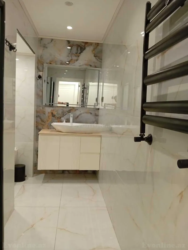 Kirayə verilir 2 otaqlı Mənzil Yeni tikili 80 m² 7-ci mikrorayon - şəkil 9