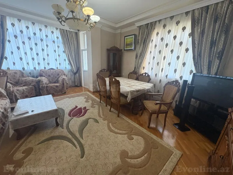 Kirayə verilir 3 otaqlı Mənzil Yeni tikili 120 m² Nəriman Nərimanov m. - şəkil 5