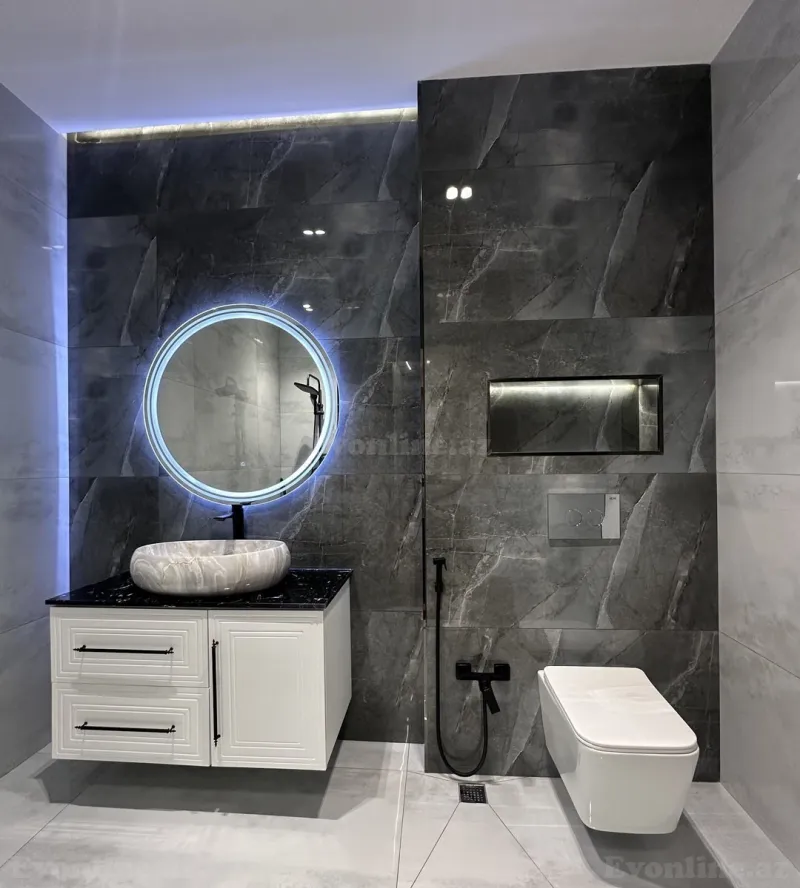 Satılır 2 otaqlı Mənzil Yeni tikili 65 m² Dərnəgül m. - şəkil 19