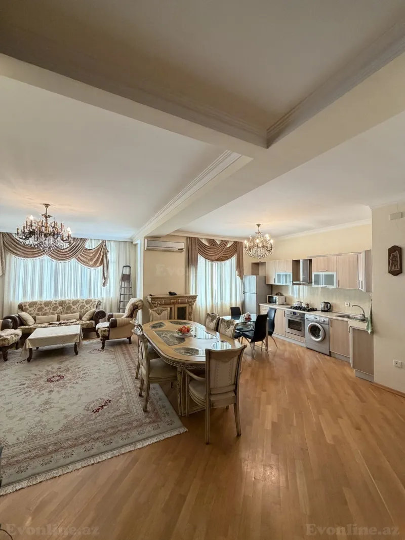 3 otaqlı Mənzil 120 m² Nəsimi r. Satılır