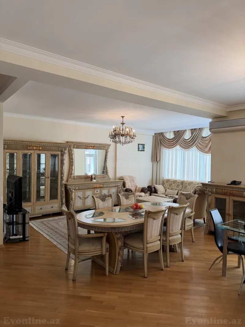 Satılır 3 otaqlı Mənzil Yeni tikili 120 m² Nəsimi r. - şəkil 2