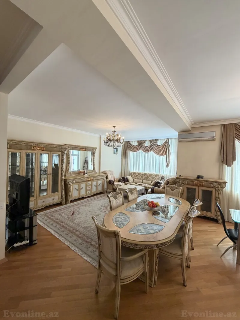 Satılır 3 otaqlı Mənzil Yeni tikili 120 m² Nəsimi r. - şəkil 3