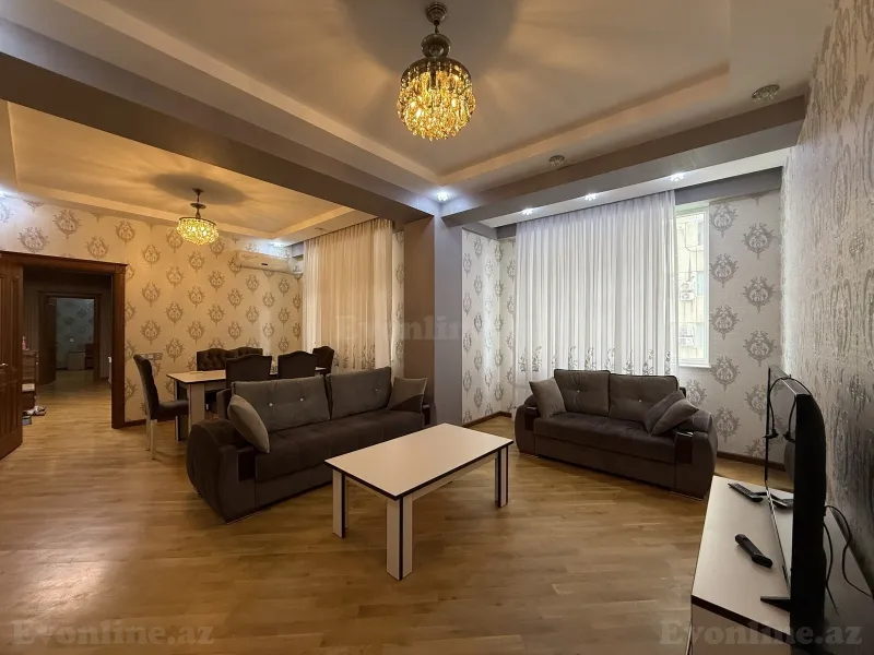 Kirayə verilir 2 otaqlı Mənzil Yeni tikili 80 m² Xətai r. - şəkil 3