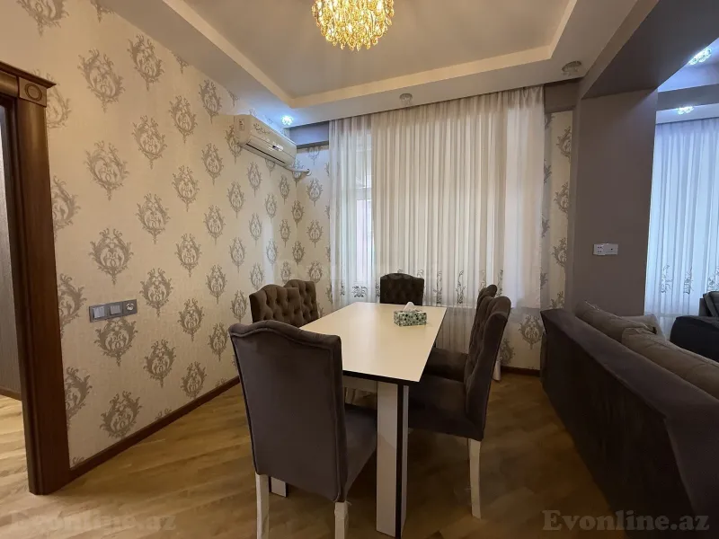 Kirayə verilir 2 otaqlı Mənzil Yeni tikili 80 m² Xətai r. - şəkil 4