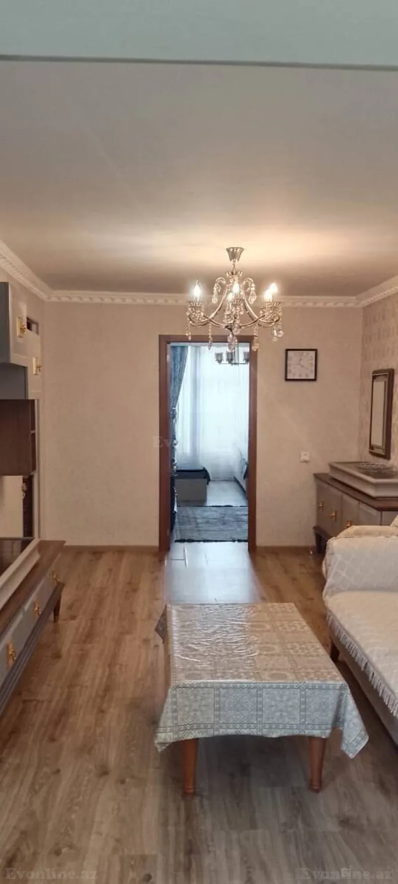 2 otaqlı köhnə tikili mənzil kirayə verilir — Elmlər Akademiyası m., Bakı - şəkil 2