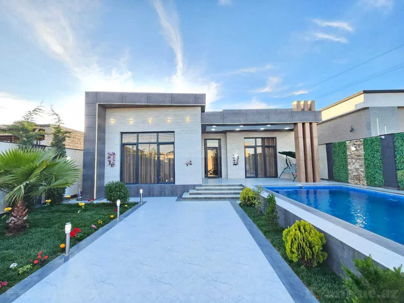 4 otaqlı həyət evi satılır — Xəzər r., Bakı