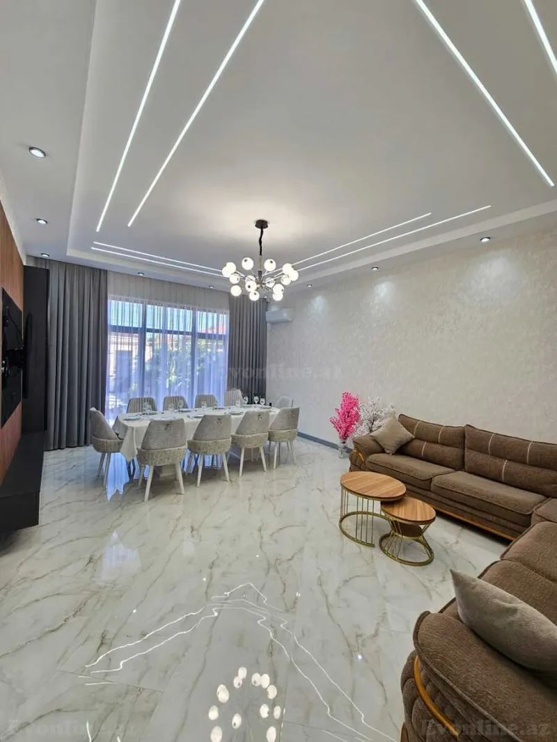 4 otaqlı həyət evi satılır — Xəzər r., Bakı - şəkil 4