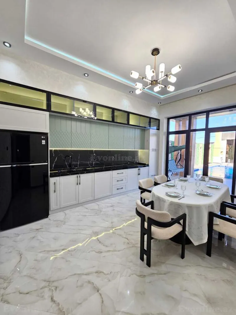 4 otaqlı həyət evi satılır — Xəzər r., Bakı - şəkil 8