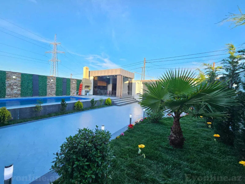 4 otaqlı həyət evi satılır — Xəzər r., Bakı - şəkil 11