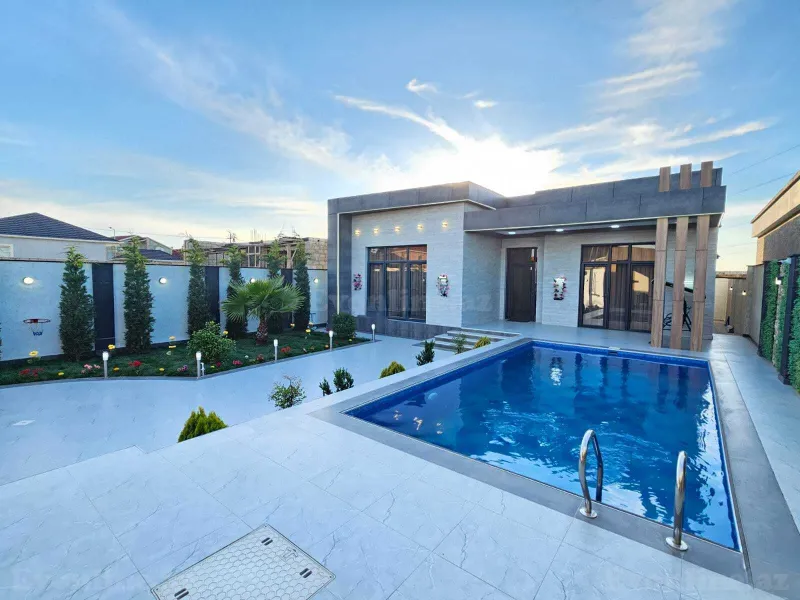 4 otaqlı həyət evi satılır — Xəzər r., Bakı - şəkil 19