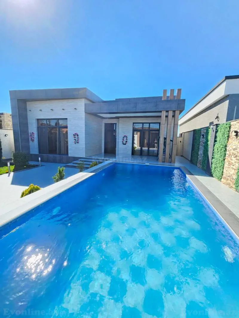4 otaqlı həyət evi satılır — Xəzər r., Bakı - şəkil 21