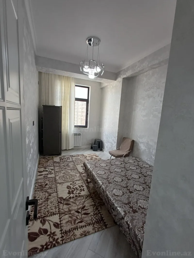 2 otaqlı yeni tikili mənzil kirayə verilir — Qara Qarayev m., Bakı - şəkil 3