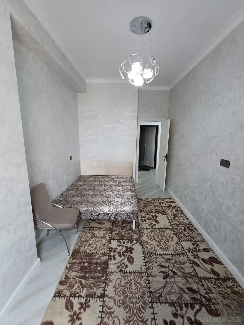 2 otaqlı yeni tikili mənzil kirayə verilir — Qara Qarayev m., Bakı - şəkil 4