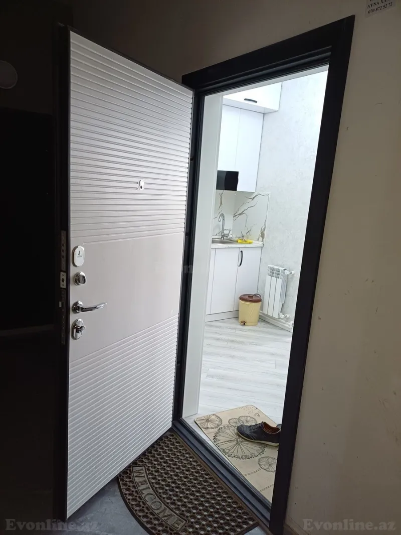 2 otaqlı yeni tikili mənzil kirayə verilir — Qara Qarayev m., Bakı - şəkil 5