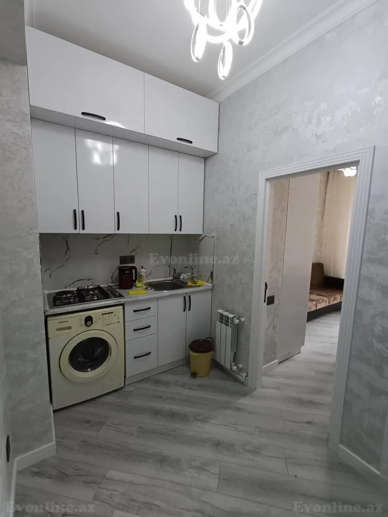 2 otaqlı yeni tikili mənzil kirayə verilir — Qara Qarayev m., Bakı - şəkil 6