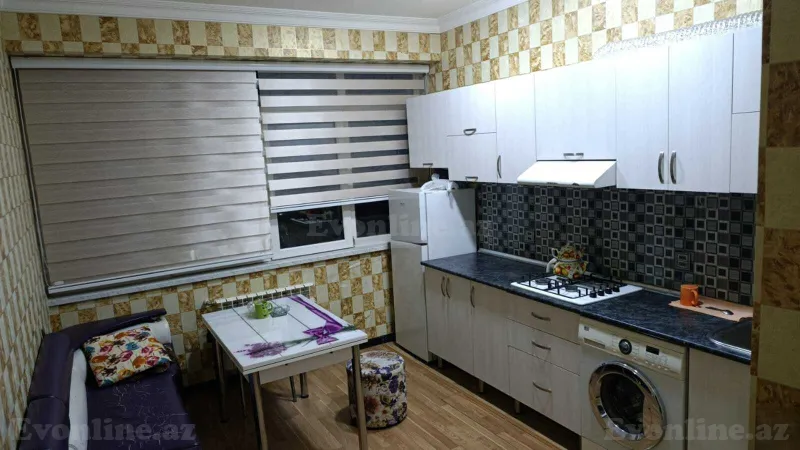 2 otaqlı yeni tikili mənzil kirayə verilir — Masazır, Bakı - şəkil 3
