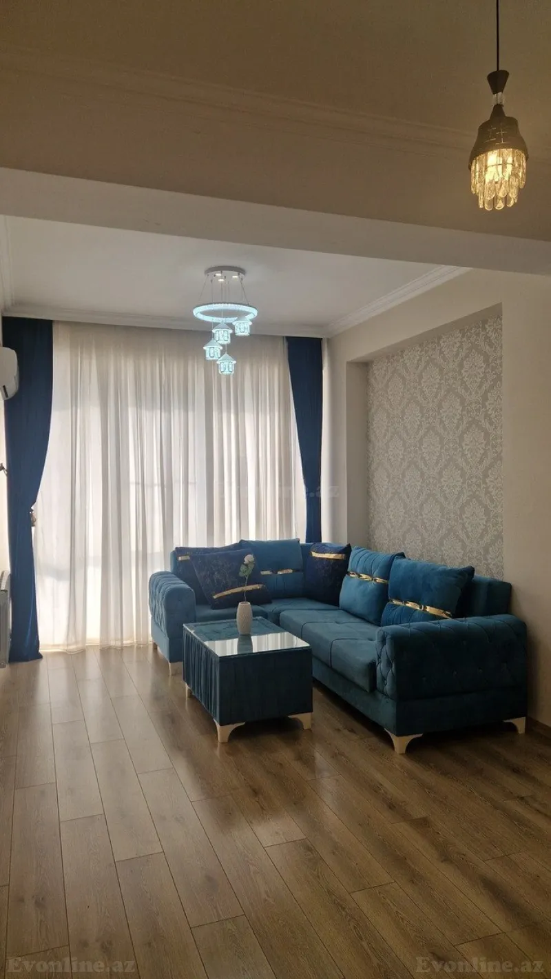2 otaqlı yeni tikili mənzil kirayə verilir — 20 Yanvar m., Bakı - şəkil 2
