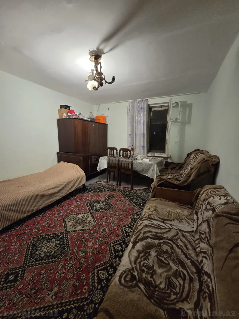 2 otaqlı köhnə tikili mənzil satılır — Elmlər Akademiyası m., Bakı - şəkil 3