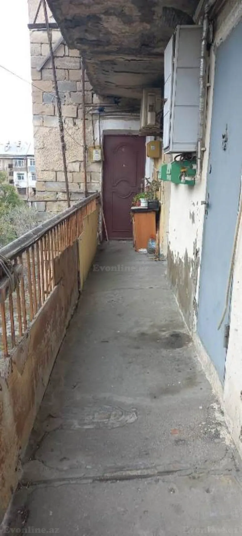 2 otaqlı köhnə tikili mənzil satılır — Elmlər Akademiyası m., Bakı - şəkil 13