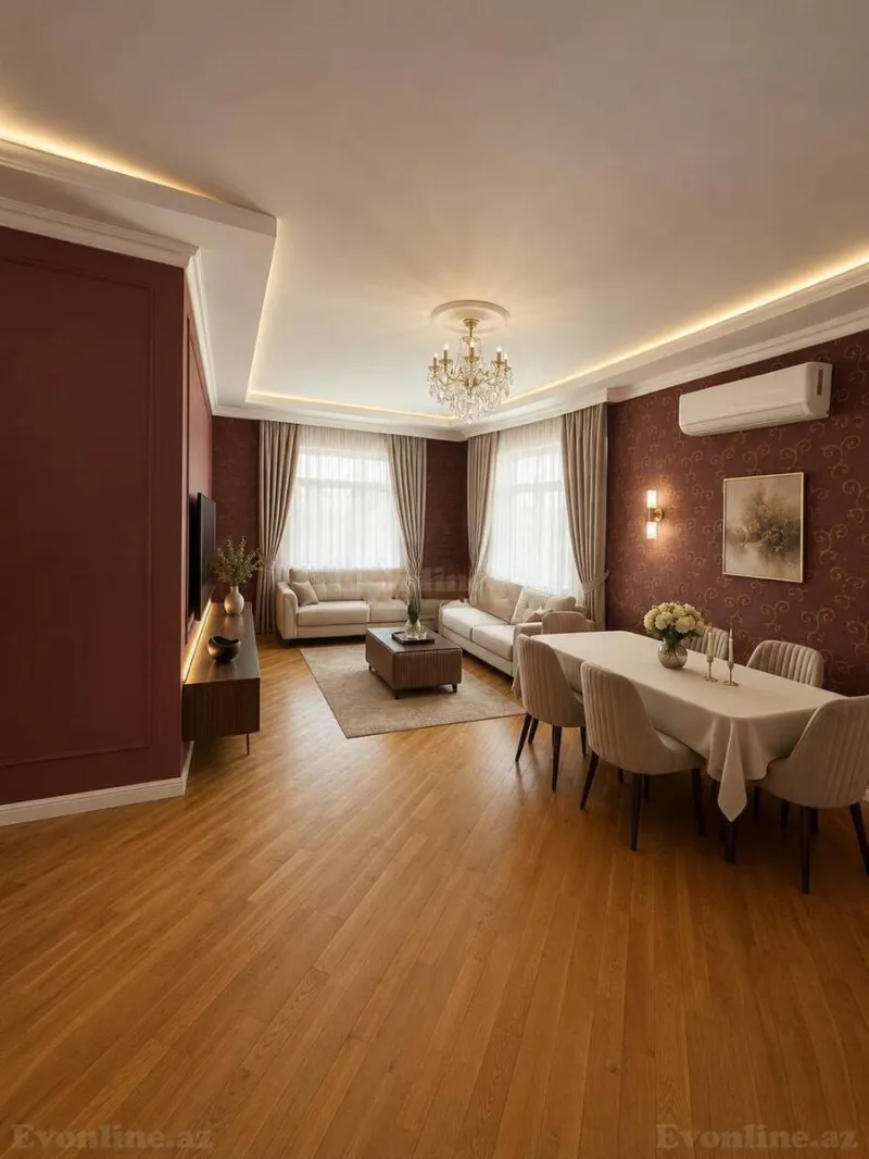 7 otaqlı həyət evi kirayə verilir — Səbail r., Bakı - şəkil 4