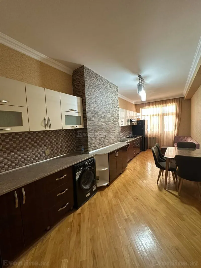 3 otaqlı yeni tikili mənzil kirayə verilir — 8-ci kilometr, Bakı - şəkil 4