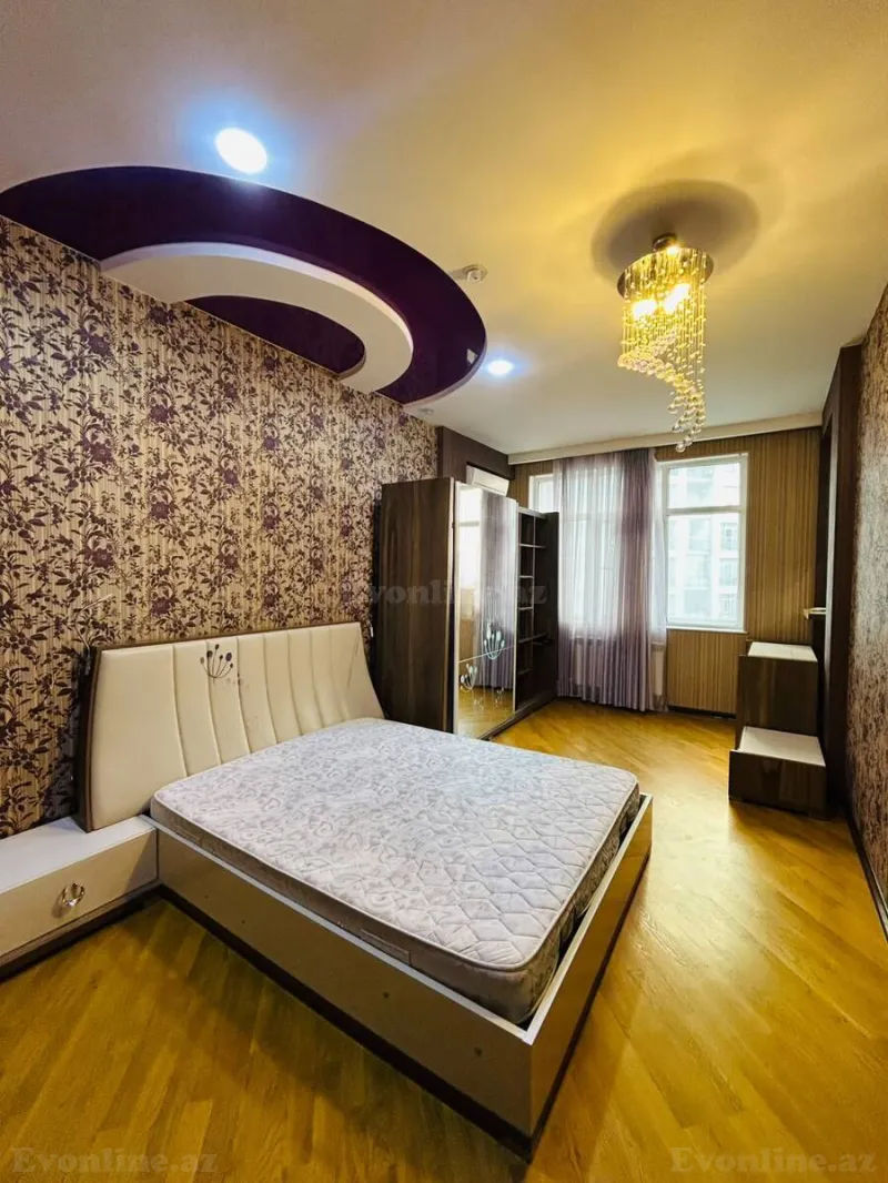 4 otaqlı yeni tikili mənzil kirayə verilir — Nəriman Nərimanov m., Bakı - şəkil 14