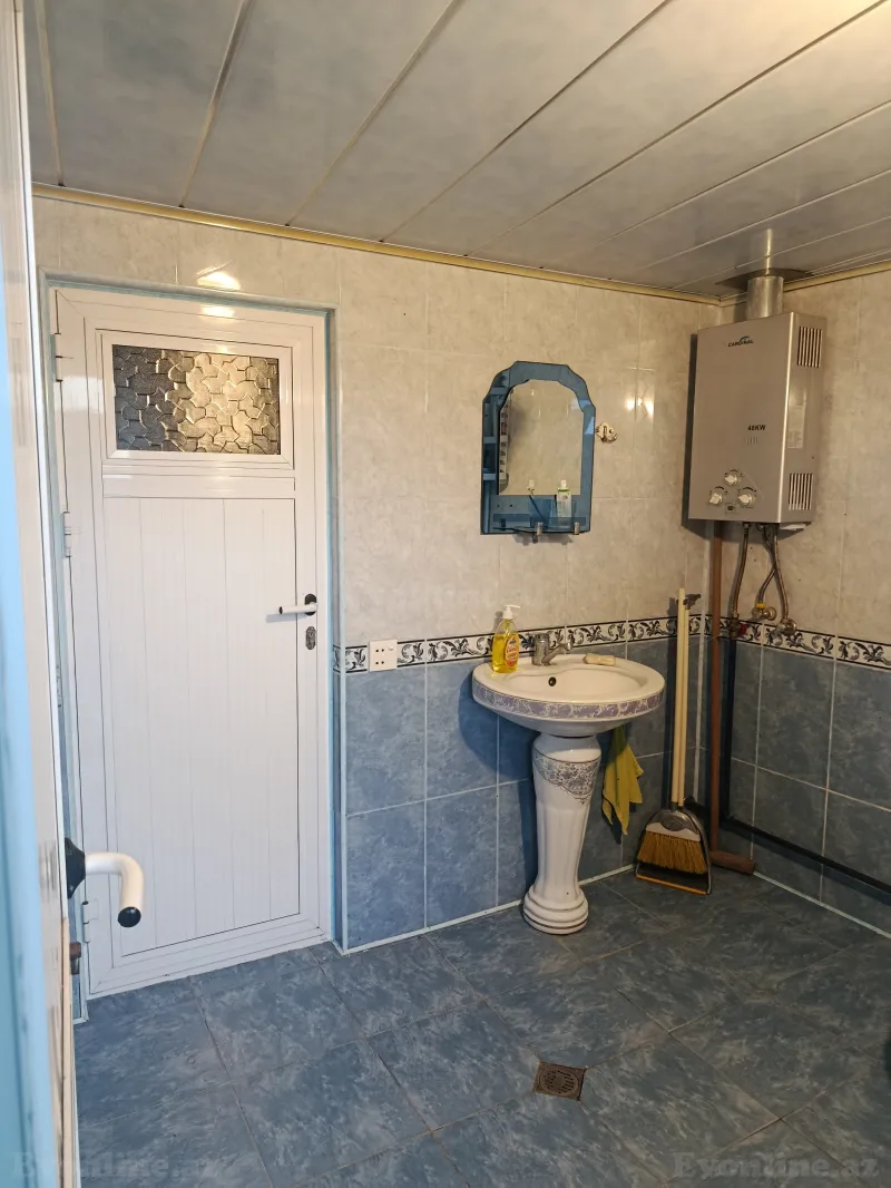 4 otaqlı həyət evi satılır — Şəki - şəkil 9
