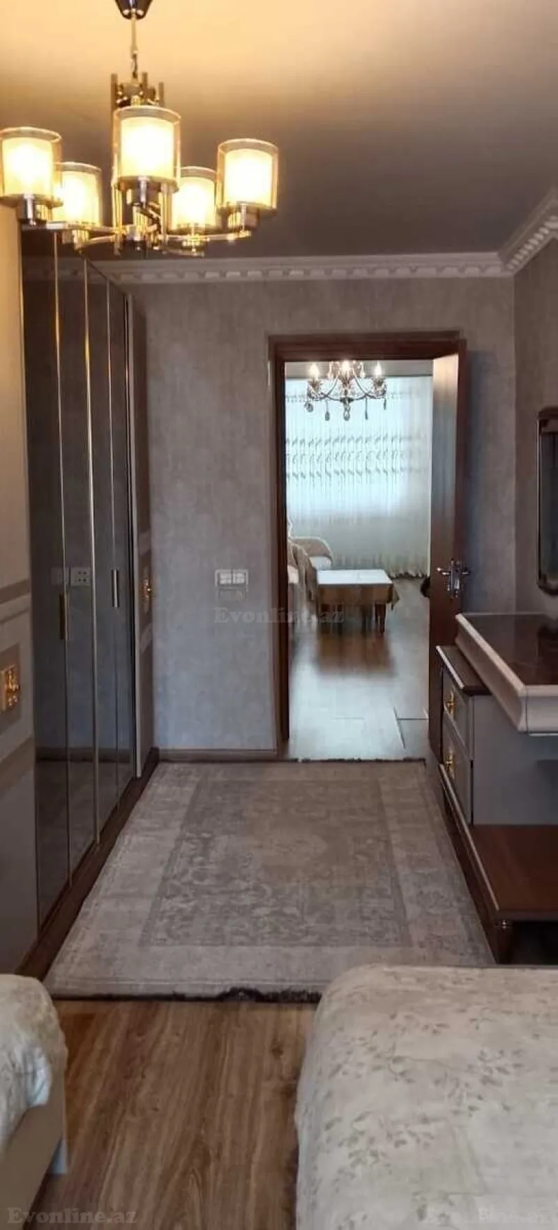 2 otaqlı köhnə tikili mənzil kirayə verilir — Elmlər Akademiyası m., Bakı - şəkil 3